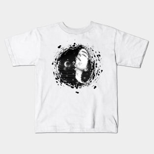 Daydreaming girl Kids T-Shirt